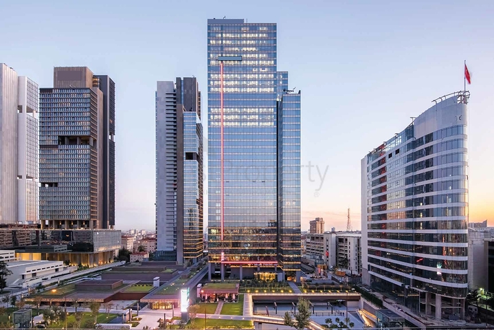 ضمن افخم مجمعات اسطنبول - منطقة شيشلي المركزية - شقق وبنتهاوس بتصاميم متنوعة .