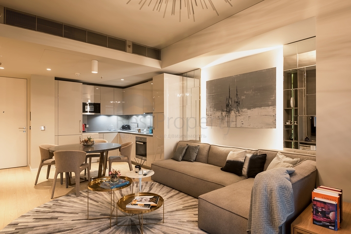 ضمن افخم مجمعات اسطنبول - منطقة شيشلي المركزية - شقق وبنتهاوس بتصاميم متنوعة .