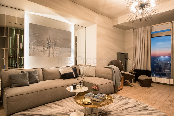 ضمن افخم مجمعات اسطنبول - منطقة شيشلي المركزية - شقق وبنتهاوس بتصاميم متنوعة .