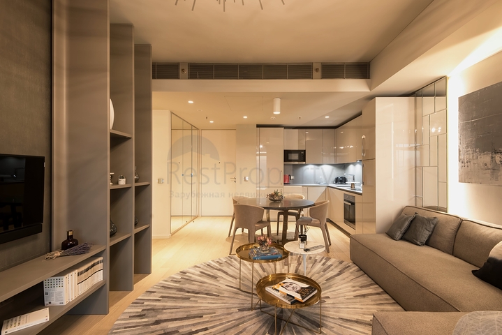 ضمن افخم مجمعات اسطنبول - منطقة شيشلي المركزية - شقق وبنتهاوس بتصاميم متنوعة .