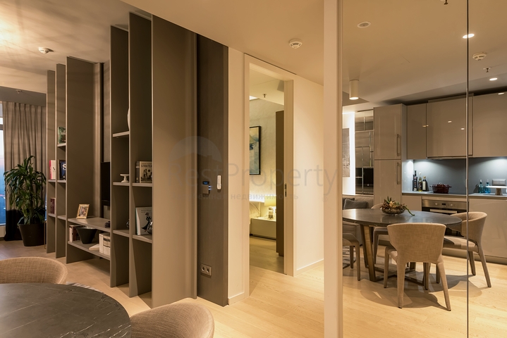 ضمن افخم مجمعات اسطنبول - منطقة شيشلي المركزية - شقق وبنتهاوس بتصاميم متنوعة .