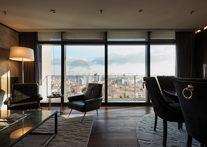 ضمن افخم مجمعات اسطنبول - منطقة شيشلي المركزية - شقق وبنتهاوس بتصاميم متنوعة .