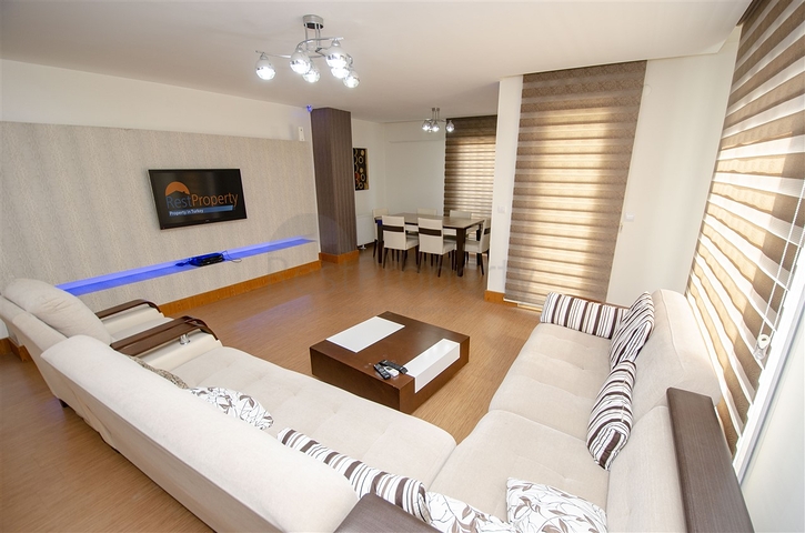 شقة واسعة 3 + 1 مع الأثاث في هورما كونيالتي