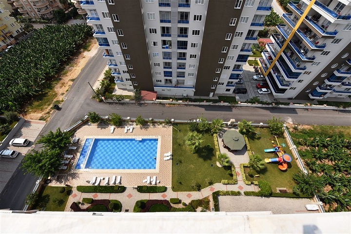 شقة غرفة وصالة - ضمن مجمع يضم كافة الخدمات - مهموتلار / الانيا 