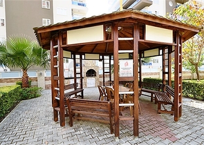 شقة غرفة وصالة - ضمن مجمع يضم كافة الخدمات - مهموتلار / الانيا 