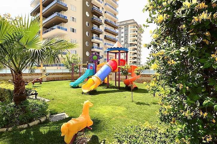 شقة غرفة وصالة - ضمن مجمع سكني متكامل - في مهموتلار / الانيا 