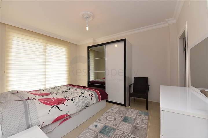 قريبة من البحر -شقة مفروشة - غرفتين وصالة -ضمن مجمع سكني -مهموتلار / الانيا 