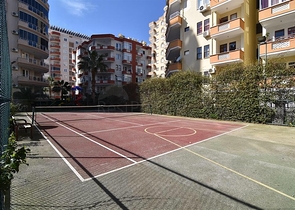 قريبة من البحر -شقة مفروشة - غرفتين وصالة -ضمن مجمع سكني -مهموتلار / الانيا 