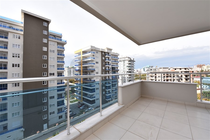 شقة 2 غرفة وصالة - مفروشة -ضمن مجمع سكني - مهموتلار / الانيا 