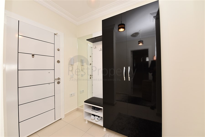 شقة 2 غرفة وصالة - مفروشة -ضمن مجمع سكني - مهموتلار / الانيا 