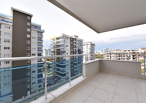 شقة 2 غرفة وصالة - مفروشة -ضمن مجمع سكني - مهموتلار / الانيا 