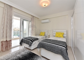 شقة 2 غرفة وصالة - مفروشة -ضمن مجمع سكني - مهموتلار / الانيا 