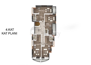 شقق ضمن مجمع سكني حديث في مهموتلار / الانيا 