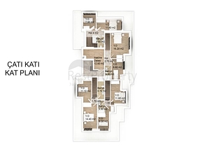 شقق ضمن مجمع سكني حديث في مهموتلار / الانيا 