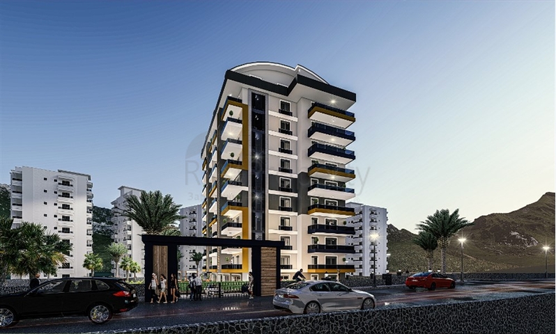 مجمع سكني قيد الانشاء - بالاقساط دون فوائد - في منطقة مهموتلار / الانيا 