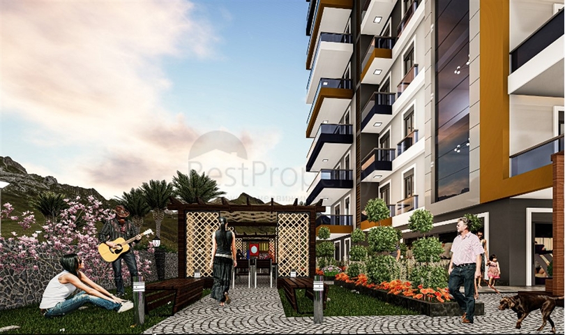 مجمع سكني قيد الانشاء - بالاقساط دون فوائد - في منطقة مهموتلار / الانيا 