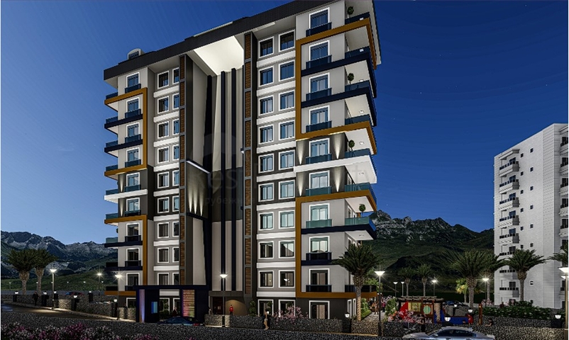 مجمع سكني قيد الانشاء - بالاقساط دون فوائد - في منطقة مهموتلار / الانيا 