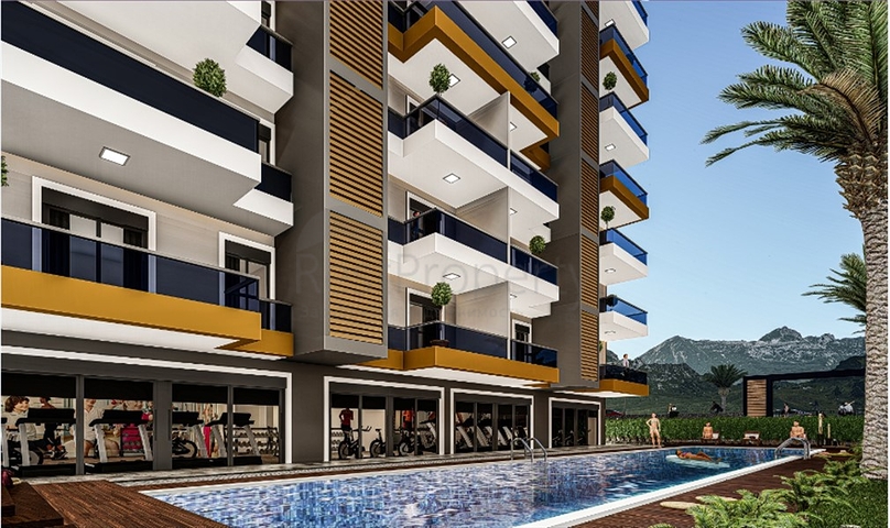 مجمع سكني قيد الانشاء - بالاقساط دون فوائد - في منطقة مهموتلار / الانيا 