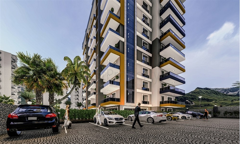 مجمع سكني قيد الانشاء - بالاقساط دون فوائد - في منطقة مهموتلار / الانيا 