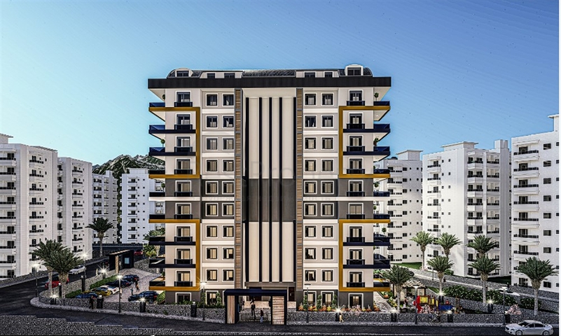 مجمع سكني قيد الانشاء - بالاقساط دون فوائد - في منطقة مهموتلار / الانيا 