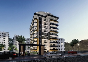 مجمع سكني قيد الانشاء - بالاقساط دون فوائد - في منطقة مهموتلار / الانيا 