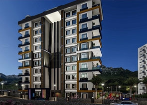 مجمع سكني قيد الانشاء - بالاقساط دون فوائد - في منطقة مهموتلار / الانيا 