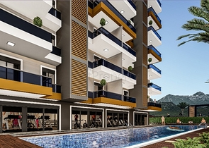 مجمع سكني قيد الانشاء - بالاقساط دون فوائد - في منطقة مهموتلار / الانيا 