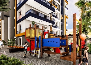 مجمع سكني قيد الانشاء - بالاقساط دون فوائد - في منطقة مهموتلار / الانيا 