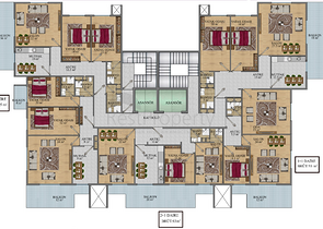 مجمع سكني قيد الانشاء - بالاقساط دون فوائد - في منطقة مهموتلار / الانيا 
