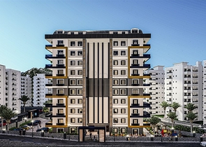 مجمع سكني قيد الانشاء - بالاقساط دون فوائد - في منطقة مهموتلار / الانيا 