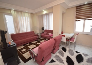 سعر مغري - شقة مفروشة - تصميم غرفة وصالة - في مهموتلار / الانيا 