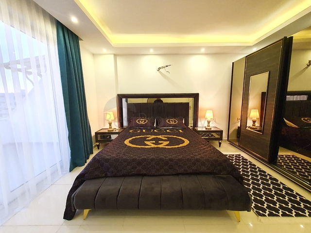 دوبلكس فاخرة - غرفتين وصالة - مهموتلار / الانيا 