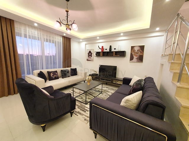 دوبلكس فاخرة - غرفتين وصالة - مهموتلار / الانيا 