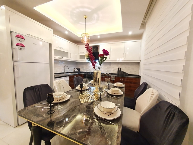 دوبلكس فاخرة - غرفتين وصالة - مهموتلار / الانيا 