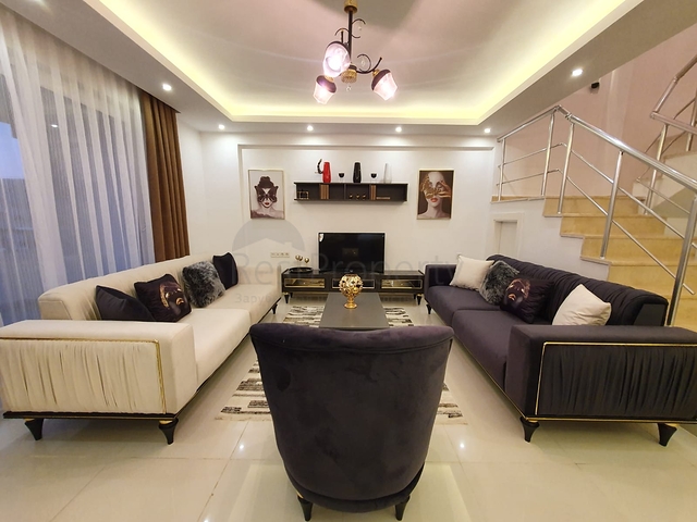 دوبلكس فاخرة - غرفتين وصالة - مهموتلار / الانيا 