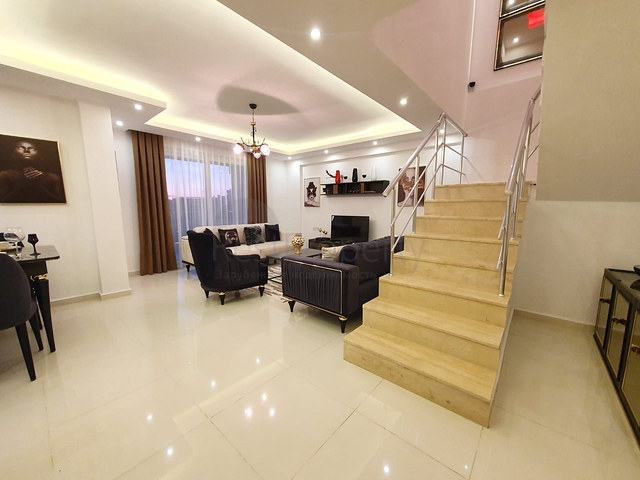 دوبلكس فاخرة - غرفتين وصالة - مهموتلار / الانيا 