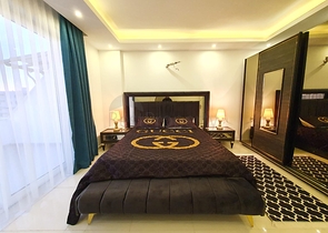 دوبلكس فاخرة - غرفتين وصالة - مهموتلار / الانيا 