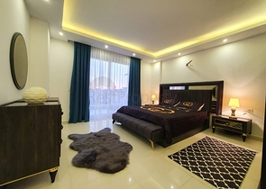 دوبلكس فاخرة - غرفتين وصالة - مهموتلار / الانيا 