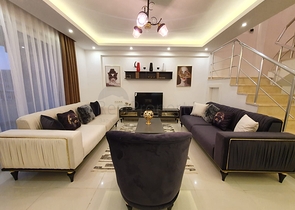 دوبلكس فاخرة - غرفتين وصالة - مهموتلار / الانيا 