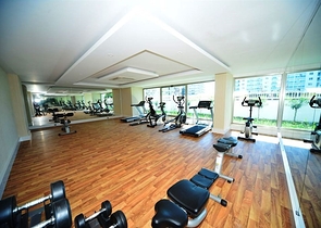 شقة بغرفة نوم واحدة في مجمع مع البنية التحتية 