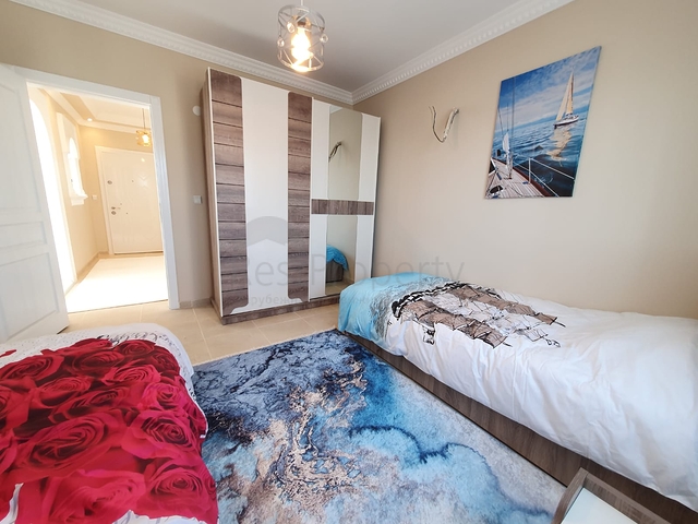 اطلالة بحر ساحرة - شقة غرفتين وصالة مفروشة  - في منطقة مهموتلار / الانيا 