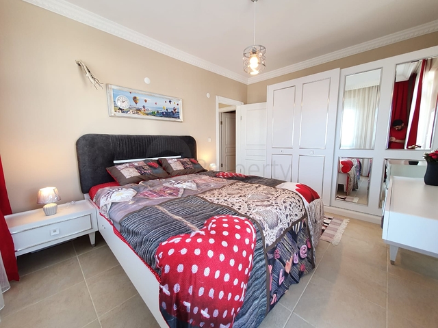 اطلالة بحر ساحرة - شقة غرفتين وصالة مفروشة  - في منطقة مهموتلار / الانيا 