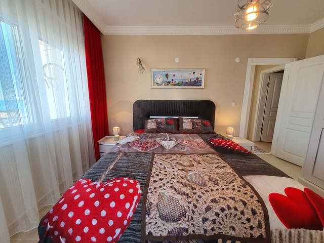 اطلالة بحر ساحرة - شقة غرفتين وصالة مفروشة  - في منطقة مهموتلار / الانيا 