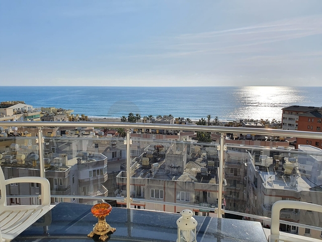 اطلالة بحر ساحرة - شقة غرفتين وصالة مفروشة  - في منطقة مهموتلار / الانيا 