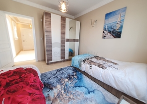 اطلالة بحر ساحرة - شقة غرفتين وصالة مفروشة  - في منطقة مهموتلار / الانيا 