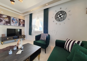 اطلالة بحر ساحرة - شقة غرفتين وصالة مفروشة  - في منطقة مهموتلار / الانيا 