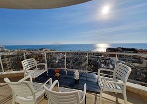 اطلالة بحر ساحرة - شقة غرفتين وصالة مفروشة  - في منطقة مهموتلار / الانيا 