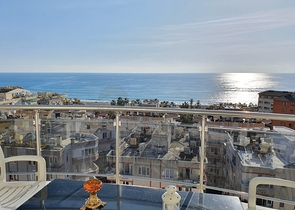 اطلالة بحر ساحرة - شقة غرفتين وصالة مفروشة  - في منطقة مهموتلار / الانيا 