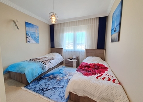 اطلالة بحر ساحرة - شقة غرفتين وصالة مفروشة  - في منطقة مهموتلار / الانيا 