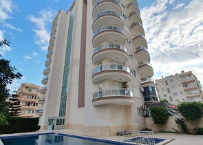 اطلالة بحر ساحرة - شقة غرفتين وصالة مفروشة  - في منطقة مهموتلار / الانيا 